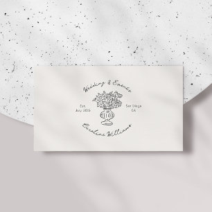 Whimsical, code QR Carte de visite de planificatio