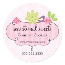 Whimsical Cookie Bakery Packaging