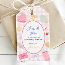 Whimsical Coquette Rosa Handgezeichnet