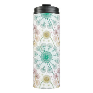 Whimsical Dandelion Breeze - Pastel Botanical Thermosbecher