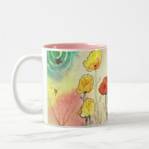Whimsical Dandelion Tasse