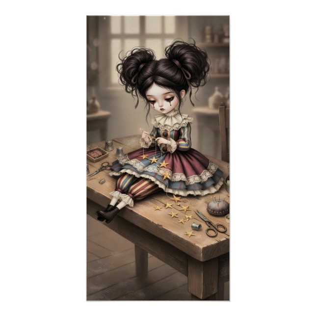 Whimsical Dark Circus Doll Poster (Vorderseite)