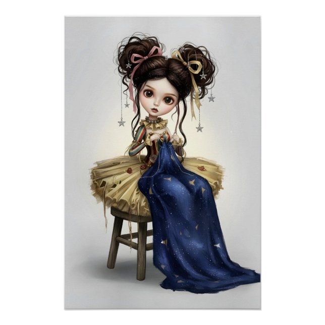 Whimsical Dark Circus Doll Poster (Vorderseite)