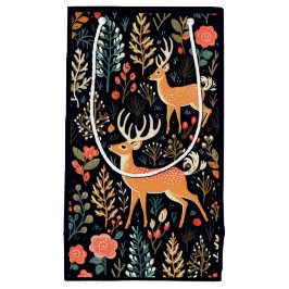 Whimsical Deer Gift Bag - Kleine Kleine Geschenktüte