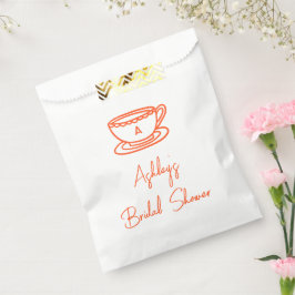 Whimsical Doodle Brautparty Tee Geschenktütchen