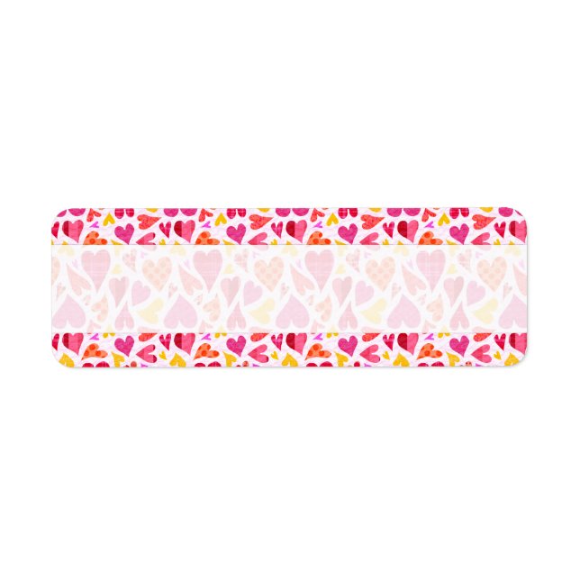 Whimsical Doodle Hörer mit Mustern und Textur (Vorne)