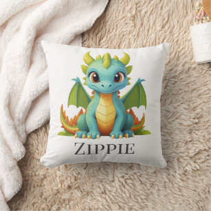 Whimsical Dragon Decke Personalisierte Drehkissen Kissen