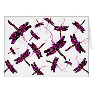 Whimsical Dragonfly Card