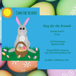 Whimsical Easter Brunch  Einladung