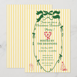 Whimsical Elegante Weihnachtsdusche Party Einladung