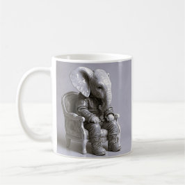 Whimsical Elephant Suit Kaffeetasse