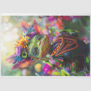 Whimsical Elf Fairy mehrfarbig Decoupage Seidenpapier