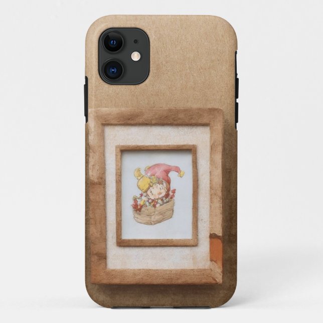 Whimsical Elf in einem Box Art-Fall Case-Mate iPhone Hülle (Rückseite)