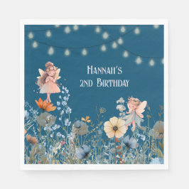 Whimsical Fairy Garden Magie Serviette