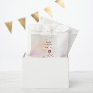 Whimsical Fairy Magical 4. Geburtstag Gunst Tasche Geschenktütchen
