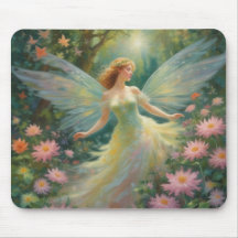 Whimsical Fairy Mousepad