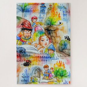 Whimsical Fairy Tale Illustration