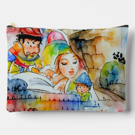 Whimsical Fairy Tale Illustration Zubehörtasche