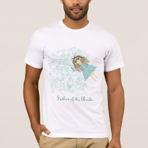 Whimsical Fairy Wedding Party T-Schreits T-Shirt