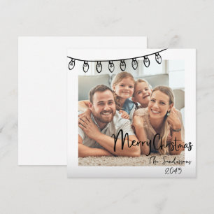 Whimsical Family Foto Frohe Weihnachten