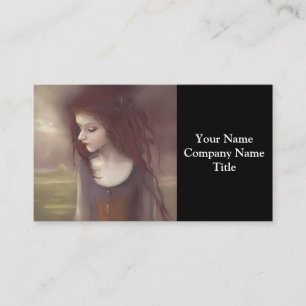 Whimsical Fantasy Little Fairy Visitenkarte