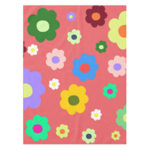 Whimsical farbenfroh florale Retro, fröhlich, prep