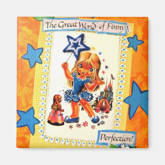 Whimsical Finny - Vintag Magnet