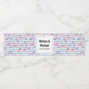 Whimsical Flamingo & Pineappmuster Hochzeit