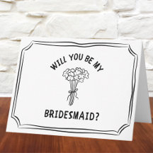 Whimsical Floral Bow Bouquet Bridesmaid Vorschlag