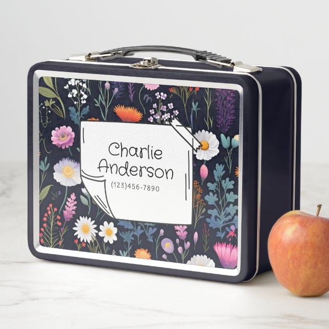 Whimsical Floral Lunch Box (Beispiel)