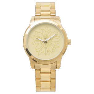 Whimsical Floral Women Armbanduhr