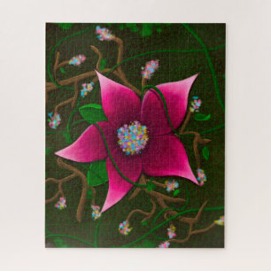 Whimsical Flower & Vine