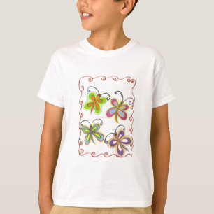 Whimsical Flügel: Atemberaubendes Schmetterlingsde T-Shirt