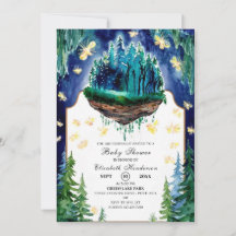 Whimsical Forest Woodland Babydusche