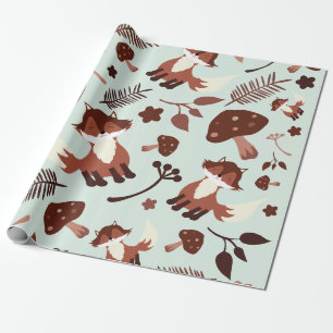 Whimsical Fox Geschenkpapier
