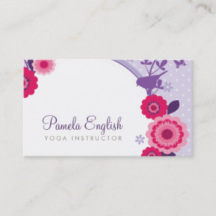 WHIMSICAL FRESH BUSINESS CARD :: erleuchtete 2 Visitenkarte