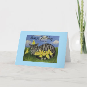 Whimsical Friends / Carte Anniversaire
