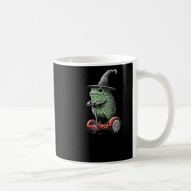 Whimsical Frog Wizard ab, um Tom zum Narren zu bri Kaffeetasse (Rechts)