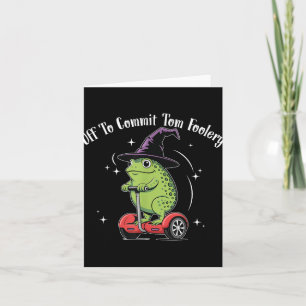 Whimsical Frog Wizard ab, um Tom zum Narren zu bri Karte