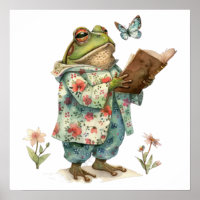 Whimsical Froschlesebbuch