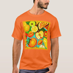 Whimsical Fruit Muster. Jetzt kaufen T-Shirt