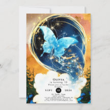 Whimsical Fun Butterfly Geburtstag