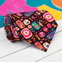 Whimsical Fun Custom Necktie Tie Krawatte