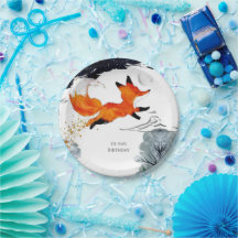 Whimsical Fun Fox Geburtstag