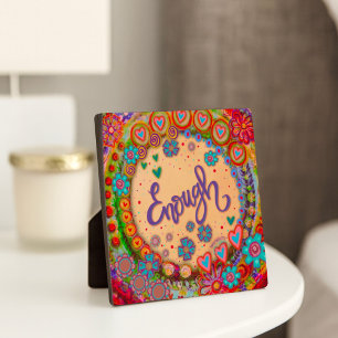 Whimsical Fun genug Inspirivity Plaque Fotoplatte