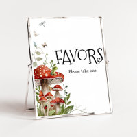 Whimsical Fungi Mushroom Fall Baby Duschfavoriten
