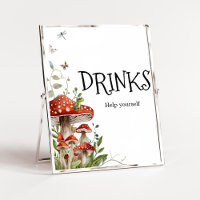 Whimsical Fungi Mushroom Fall Baby Duschgetränke