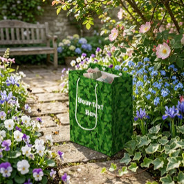 Whimsical Garden Erdbeerblätter Geschenktüte aus P