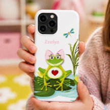Whimsical Girl Frog | PERSONALISIERT