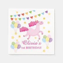 Whimsical Girls erste Niedliche Rosa Einhorn Gebur